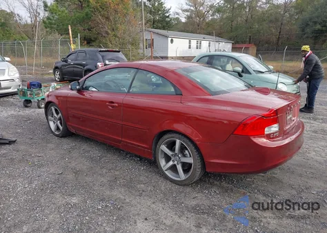 2011 Volvo C70 T5 from USA, damaged, VIN YV1672MC8BJ107388